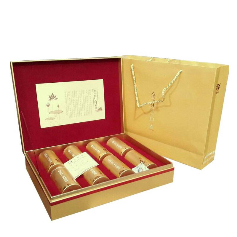 大益 普洱茶 金针白莲 散茶 礼盒装 400g/盒