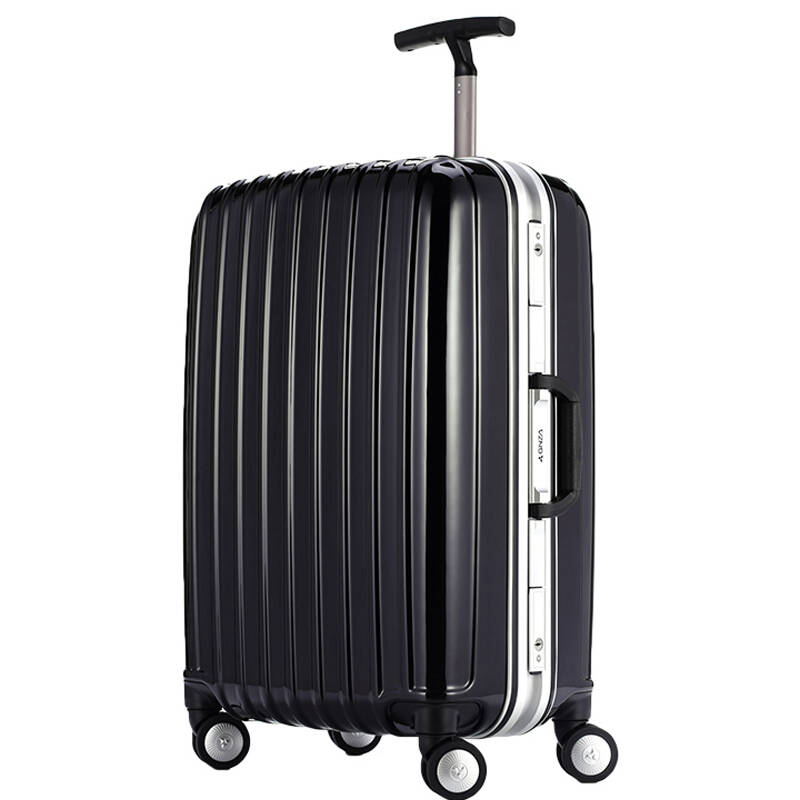 银座jf60y-1 时尚单拉杆铝框拉杆箱万向轮 旅行箱硬箱行李箱男女箱包