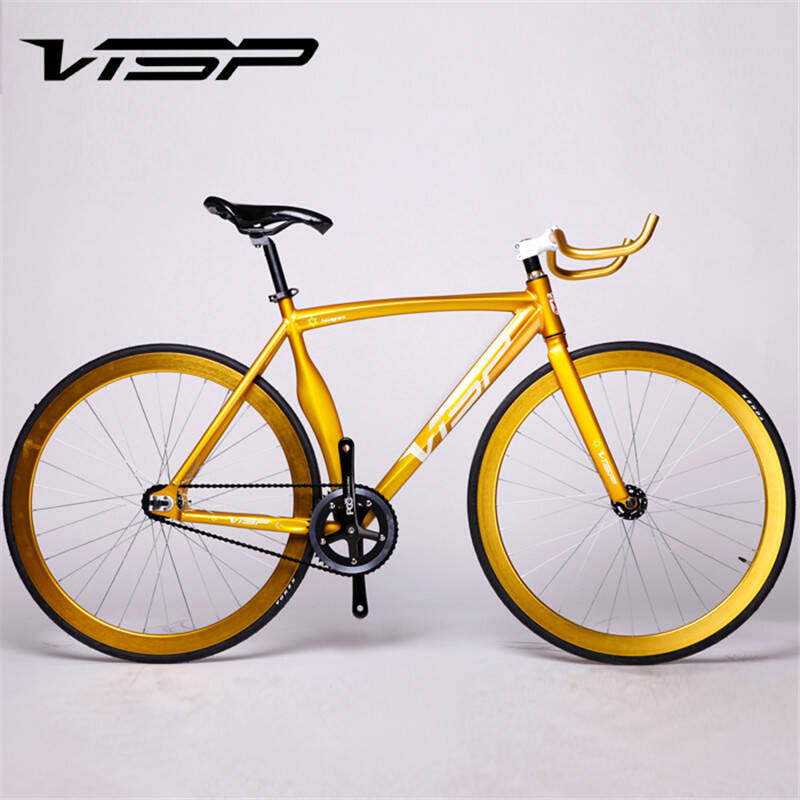 visp死飞自行车 整车倒骑真死飞五刀轮弯刀肌肉车架 男女款可diy 5