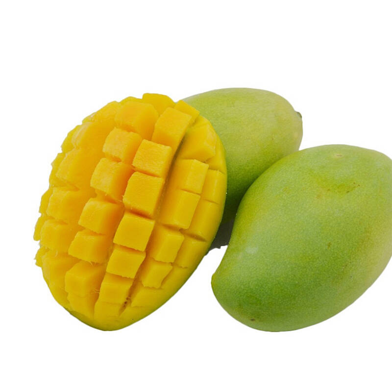 缤咕果园 海南大青芒果4kg装8斤 新鲜水果金煌芒单果约1-2斤