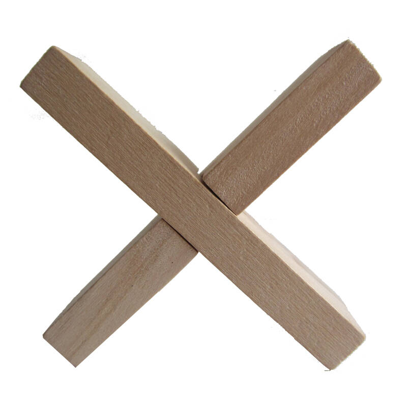 木有人 木质孔明锁 鲁班锁 益智玩具 十字锁