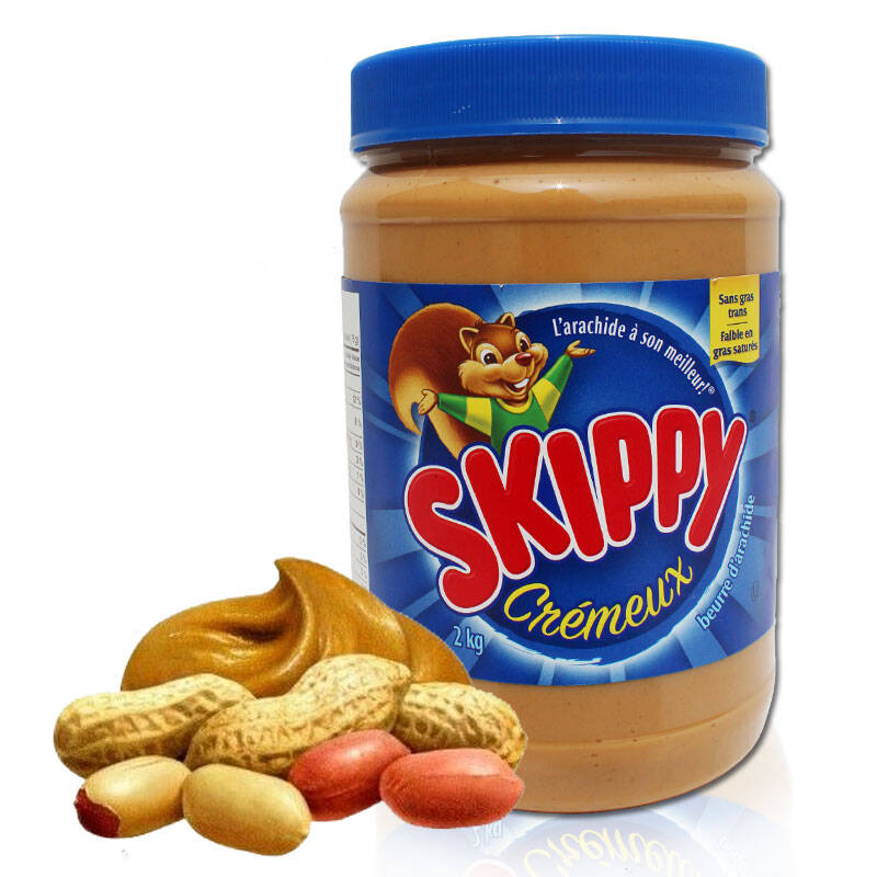 美国原装进口四季宝(skippy)柔滑花生酱 2000g