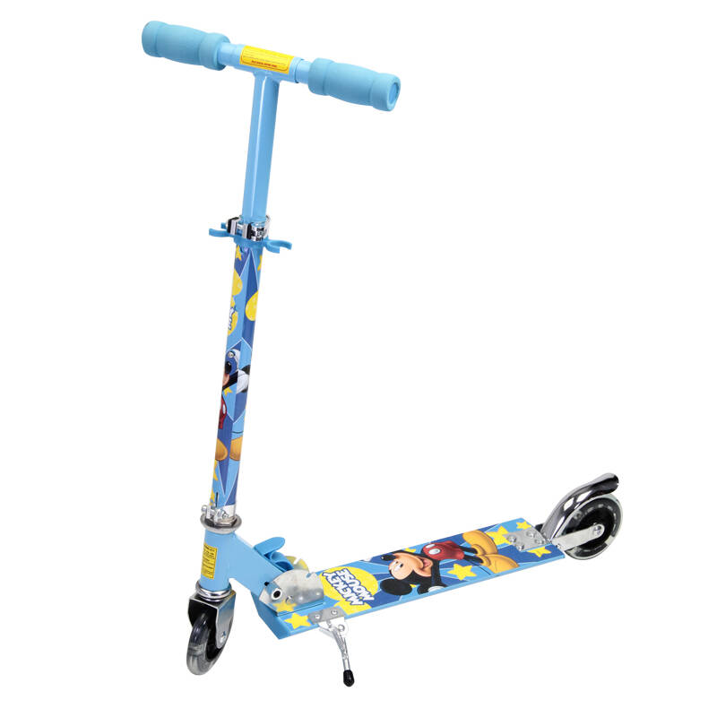 迪士尼(disney)快乐闪光两轮滑板车 dc1010 蓝色米奇