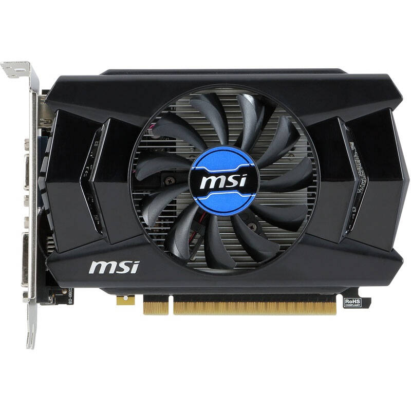微星(msi) n730k-2gd3/ocv1 1006 / 1800mhz 2gb/64bit ddr3显卡