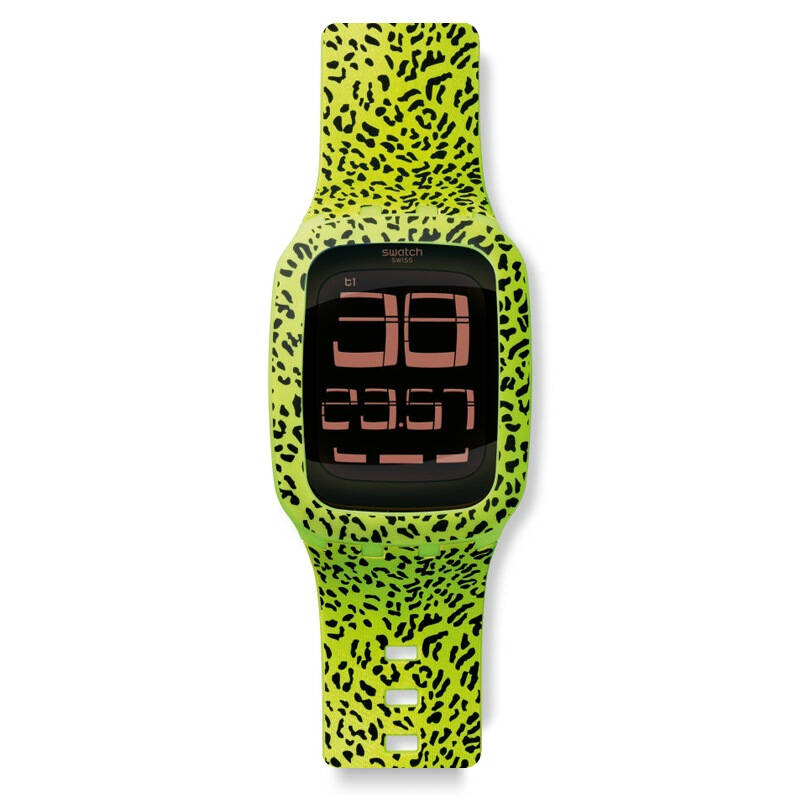 斯沃琪(swatch) 电子男表手表 城市猎人 surg103 touch触摸系列
