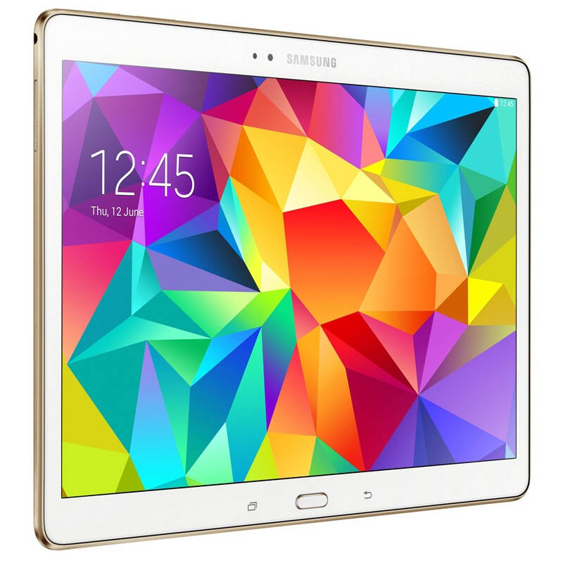 三星(samsung)galaxy tab s wifi平板电脑 10.5英寸 炫目白 t800