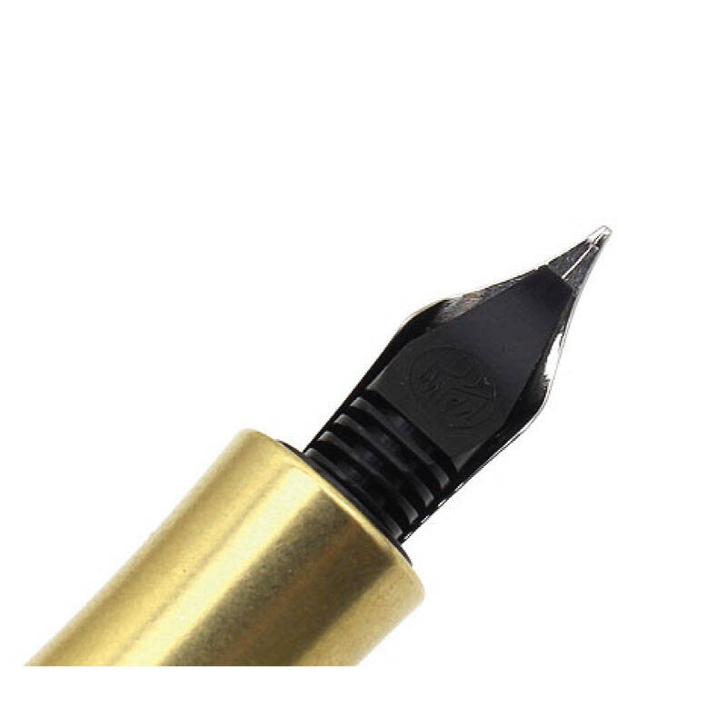kaweco 德国进口原装 brass sport黄铜运动系列金属八角形钢笔 f尖