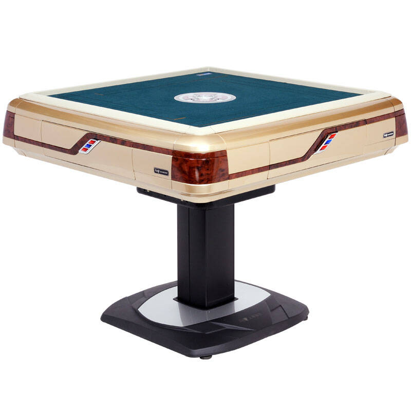 钻石桃木金麻将机全自动机家用餐桌两用折叠麻将机棋牌游戏麻将桌带