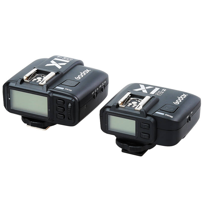 神牛(godox)x1c ttl高速同步2.4g触发器 佳能1/8000s高速引闪器套装
