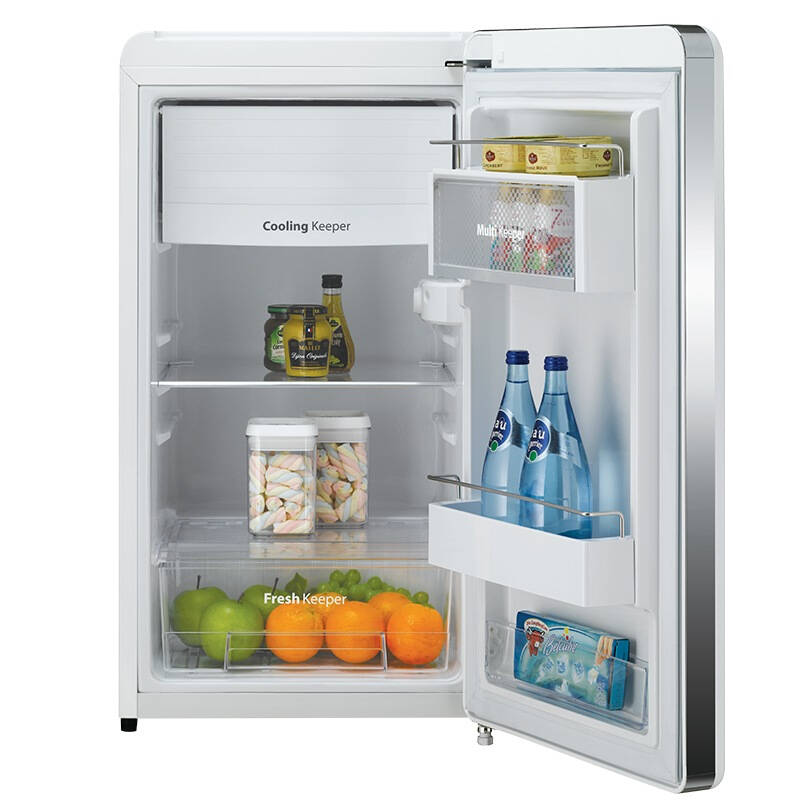 大宇(daewoo)odf-m240w 经典复古 迷你单门小冰箱 白色