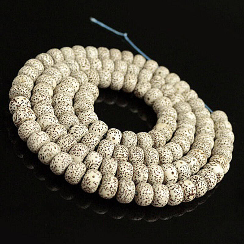 木之初 高密顺白正月 8*10星月菩提原子 手串 念珠手链佛珠