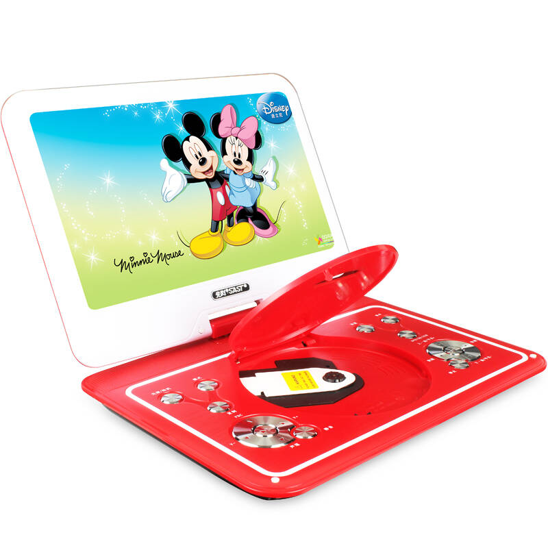 先科(sast)32f 便携式移动dvd播放机(dvd影碟机cd机便携式带电视 硬盘