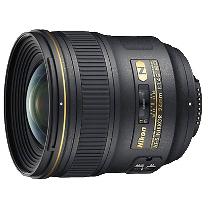 尼康(nikon)全画幅镜头 广角定焦镜头 af-s 24mm f/1.4g ed镜头