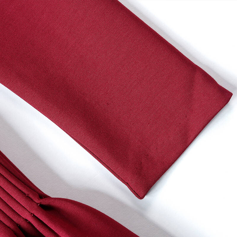 班缇娜欧洲站2015秋冬女装新款复古小立领纯色修身打底a字连衣裙长袖