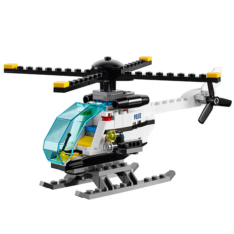 乐高(lego) city 城市警察系列 坏蛋岛 60131 积木儿童益智玩具 2016