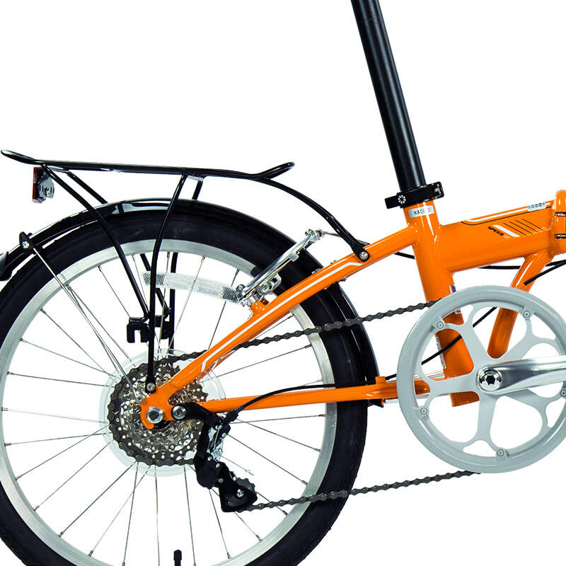 dahon大行折叠自行车 20寸7速成人男女士折叠车变速轻质单车d7 kac072