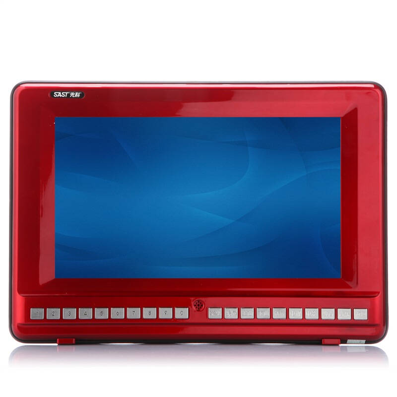 1英寸大屏高清老人看戏机插卡视频播放器电视机(宝石红) 自营