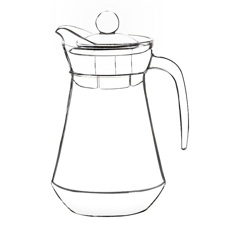 青苹果 玻璃冷水壶 eh1002-1 1.3l