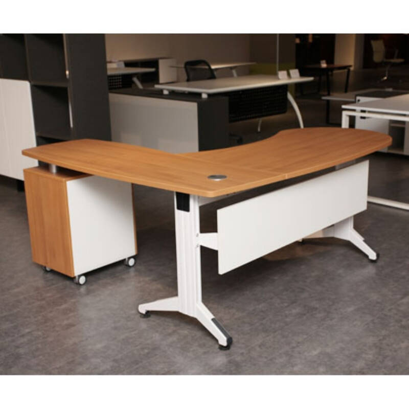 【办公我帮您网】1.8米钢架班台办公台电脑桌商务办公家具