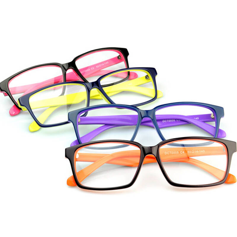 康耐特conant眼镜框架近视女士大框平光镜光学镜架配镜 dct0005 粉红