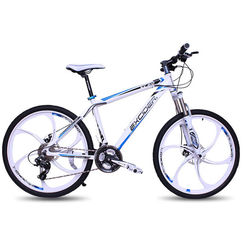 韩国excider 山地车26寸21/24/27速铝合金自行车 油碟刹单车xc60 24速