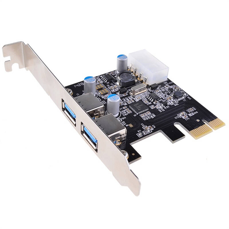 魔羯(moge) mc2020 台式机pciex1 转2口usb3.