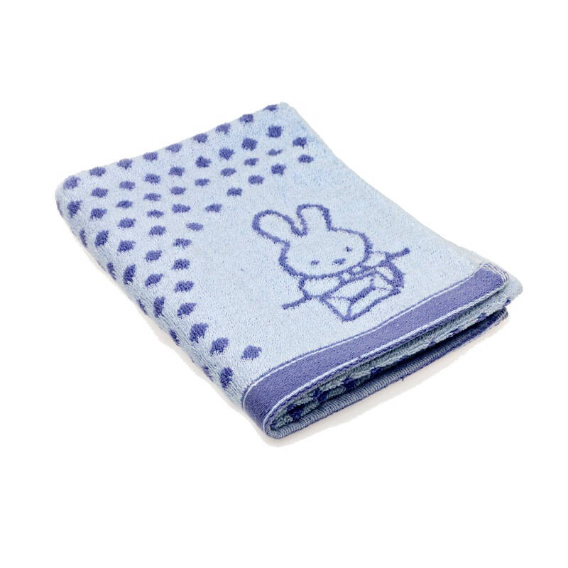 吉宅家乐jzjl 情书兔纯棉毛巾 蓝色一条装 四色可选 jz0031-1 京东