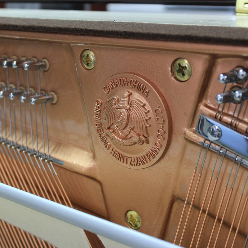 heitzman 海资曼125a白色亮光立式钢琴