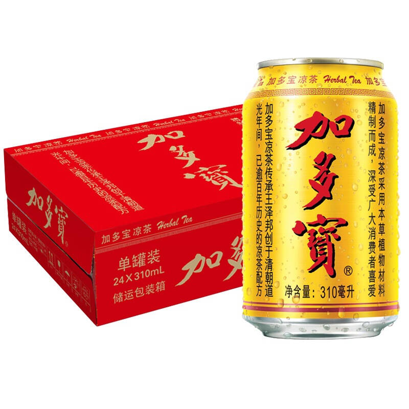 加多寶 涼茶 24*310ml 單罐裝