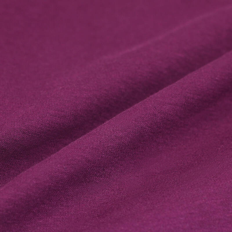 恒源祥保暖内衣男女士精梳棉加绒加厚羊毛暖舒绒套装 一套装 女士紫酱