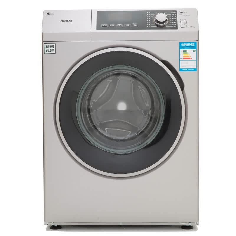 三洋(sanyo) wf710320bs5s 7.5公斤 帝度变频全自动滚筒洗衣机