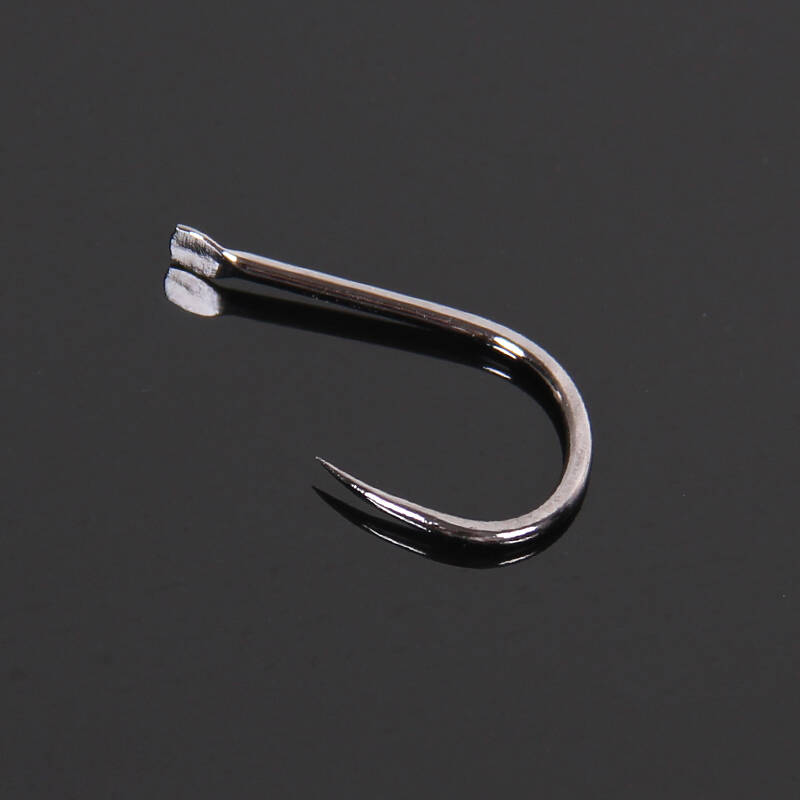 化绍新(hua)化氏新改良无刺上黑钓钩 鱼钩 台钓垂钓装备配件 12号
