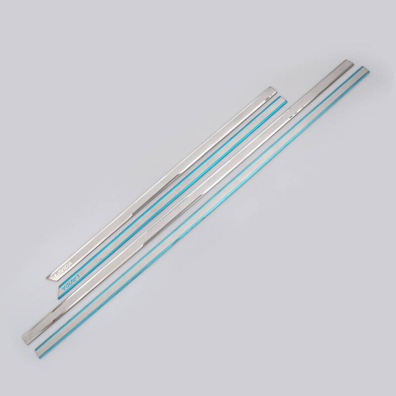 名车邦 专用于大众新朗逸门边条新朗逸车身饰条亮条改装装饰新朗逸