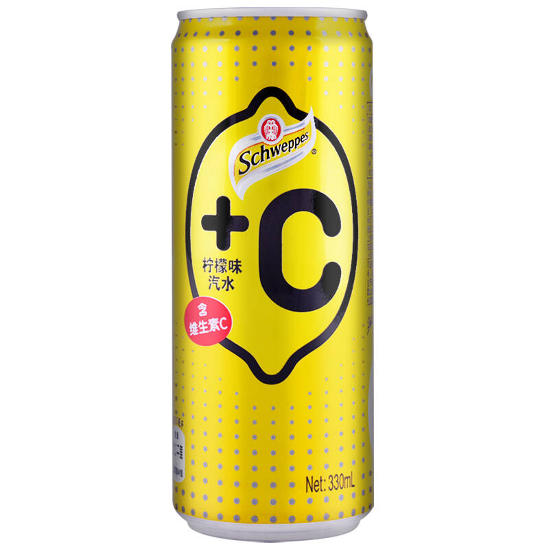 【京东超市】怡泉(schweppes)怡泉 c 330mlx24听/箱 整箱