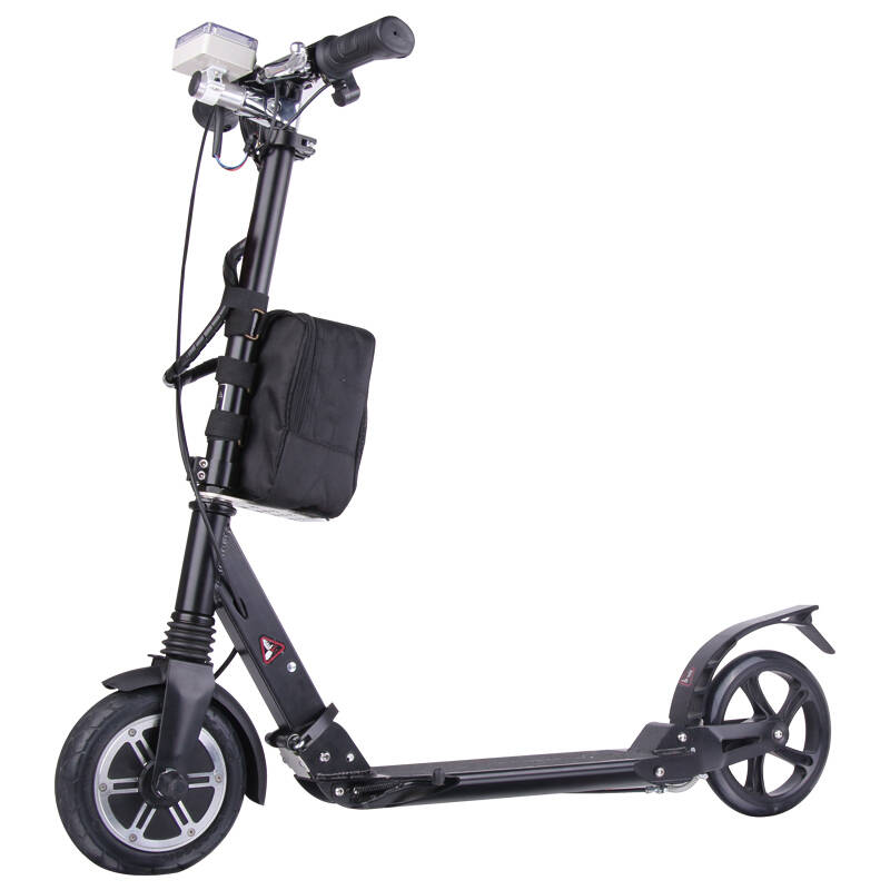 酷车e族 12公斤45公里高续航 便携式可折叠锂电池 电动滑板车 成人