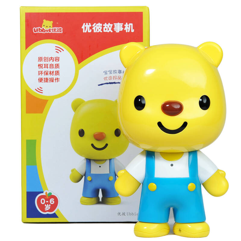 【京东超市】优彼故事机 小小熊 优比宝贝家ubbie亲子熊三代早教机
