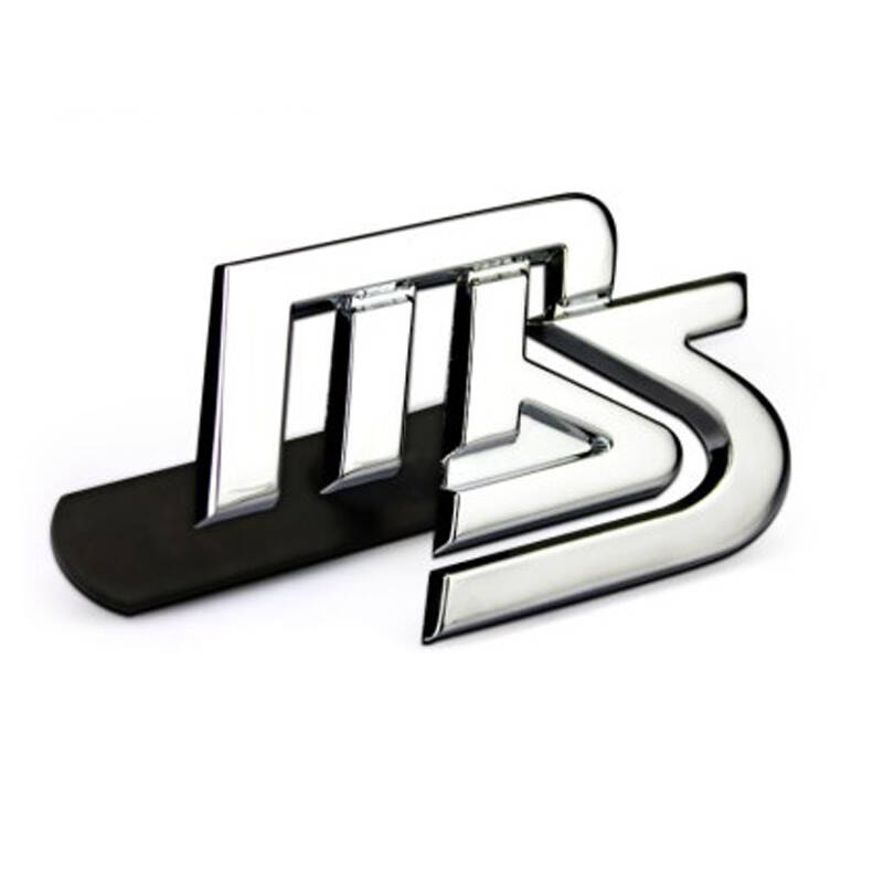点缤 个性金属改装车标车贴尾标贴 车身装饰适用于马自达海马 ms中网