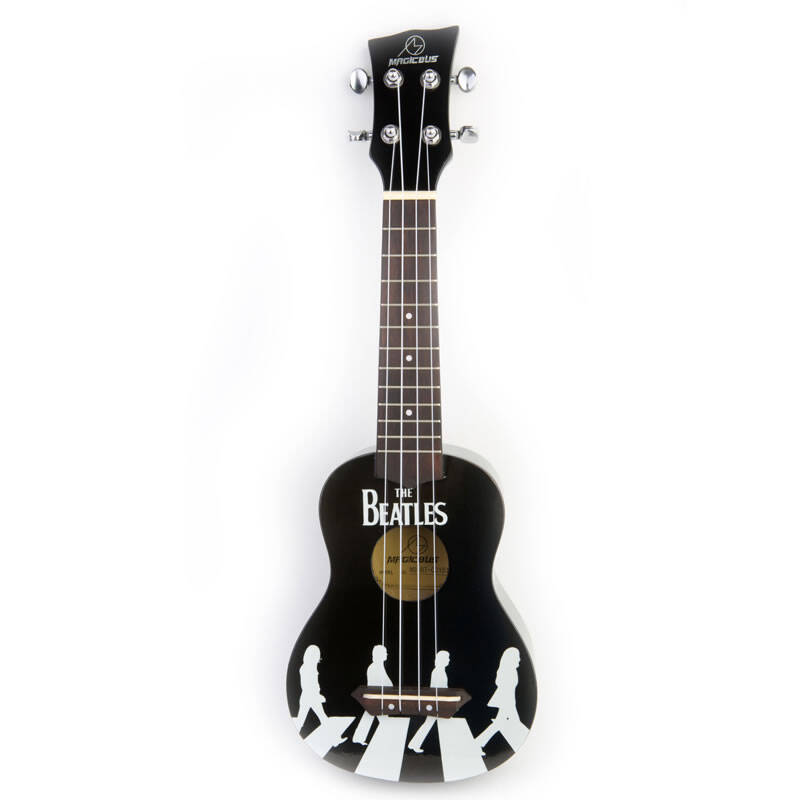 magicbus 魔力大巴 the beatles 披头士人行道定制款21寸小吉他