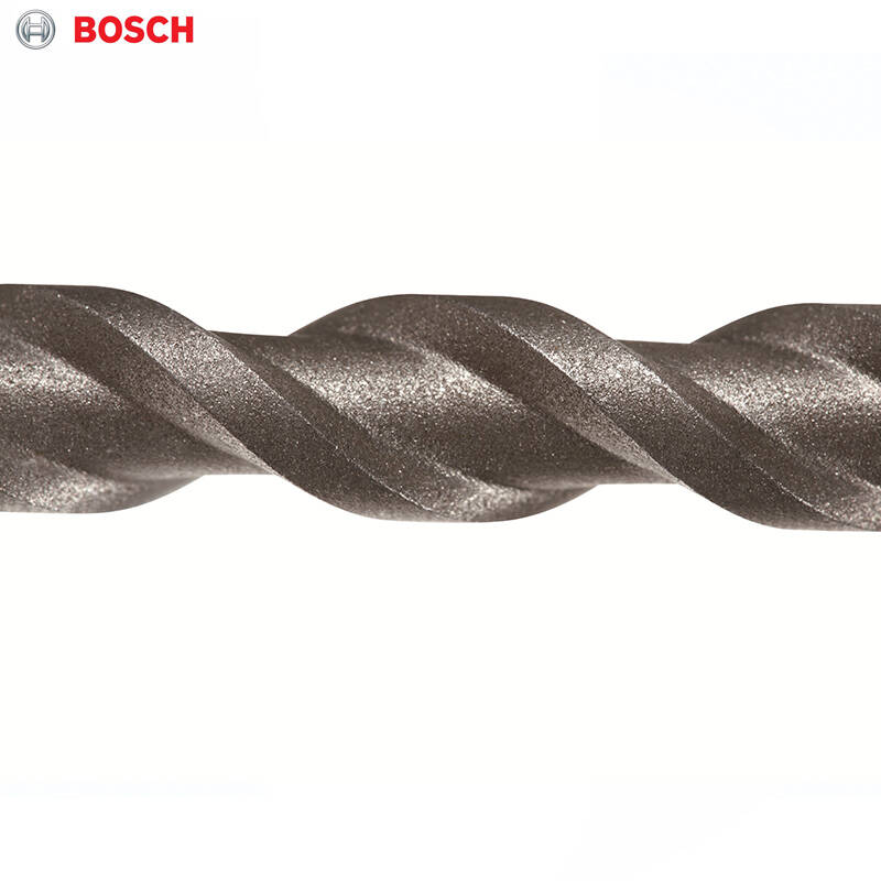 博世(bosch)四坑两刃钻头s3系电锤钻头圆柄混凝土砖墙 10x400/460