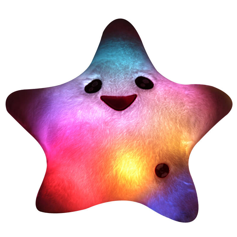 老款幸运星 七彩发光紫色款