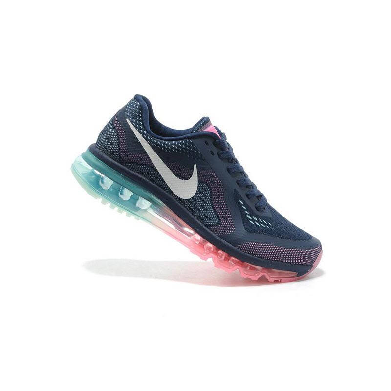 nike 耐克女鞋 air max 2014新款 全掌气垫 缓震 情侣跑步鞋 621078