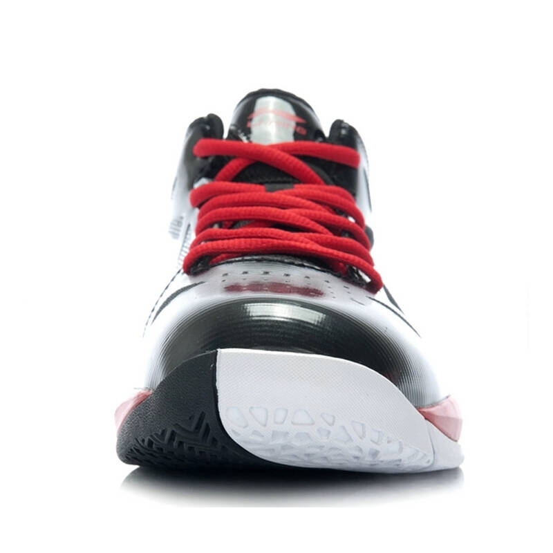 李宁男鞋 lining 新款秋冬季音速2耐磨低帮篮球场地鞋abpj027-4 黑色