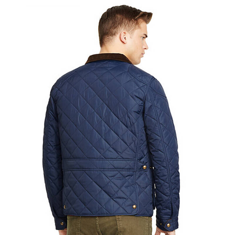 polo ralph lauren/保罗 男士立领夹克棉外套 68419126 蓝色 s