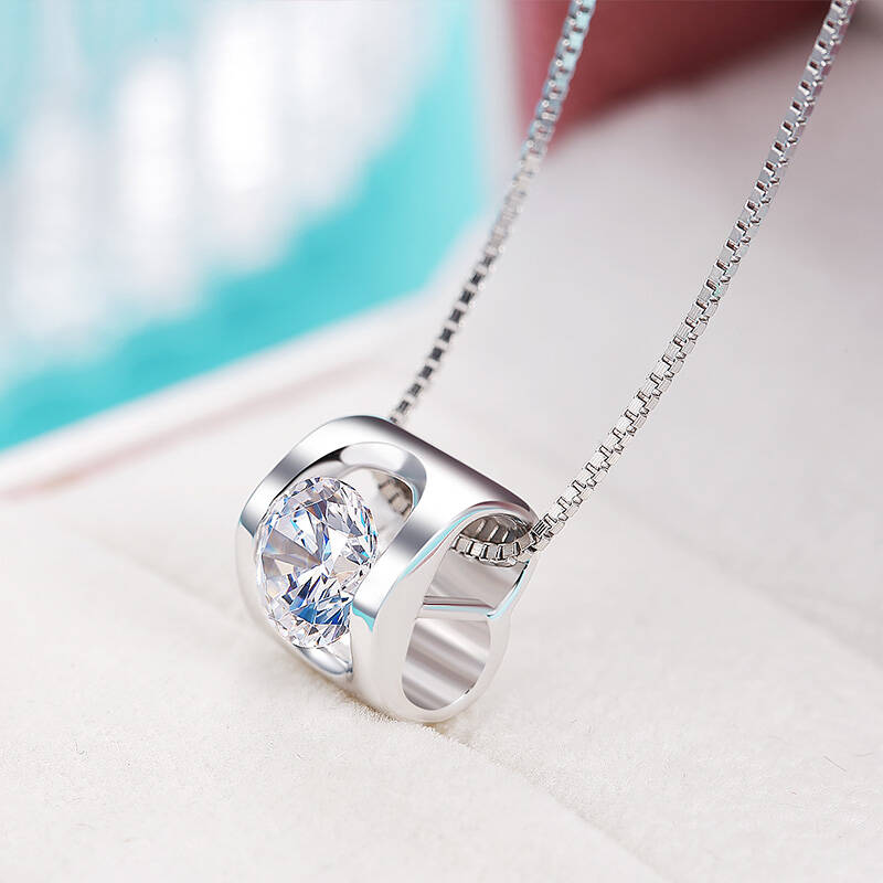 伊泰莲娜(italina)珍爱 项链 925银 时尚 送礼 银色