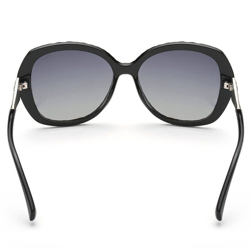 帕莎prsr时尚太阳镜女士墨镜经典黑 t60076