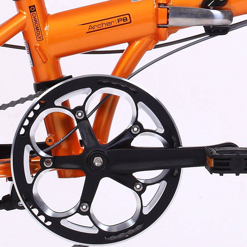 大行(dahon)折叠自行车 20寸8级变速经典p8男女式便携单车kbc083 橙色