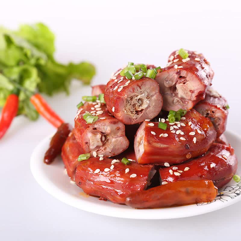 精武人家颗粒装香辣鸭脖子210g武汉特产零食