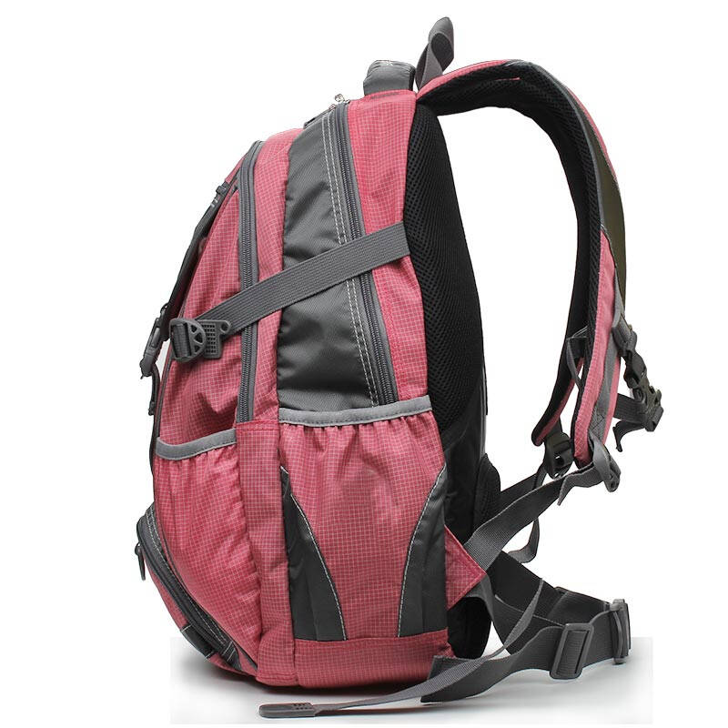 swissgear 户外男女减负登山包 运动休闲双肩包旅行背包 sa-7668 粉红