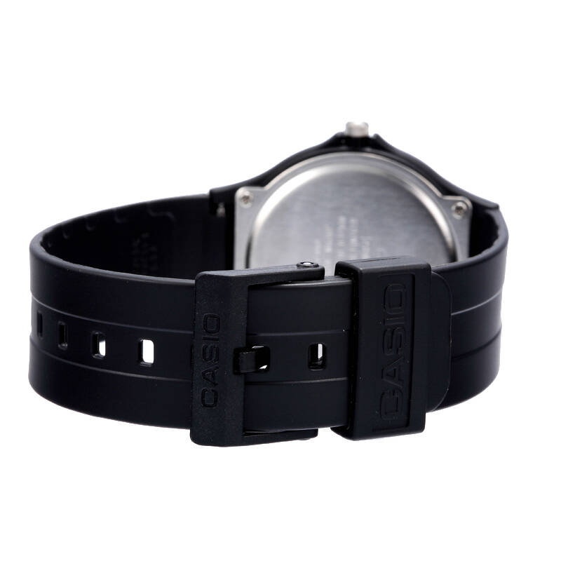 卡西欧casio)手表黑色表带石英中性表mw-59-1bv