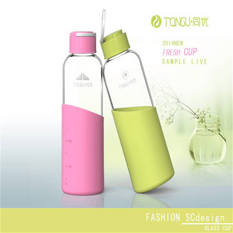 同优(tongu)双层玻璃杯高山流水2代男女士水杯水晶杯商务礼品透明杯子